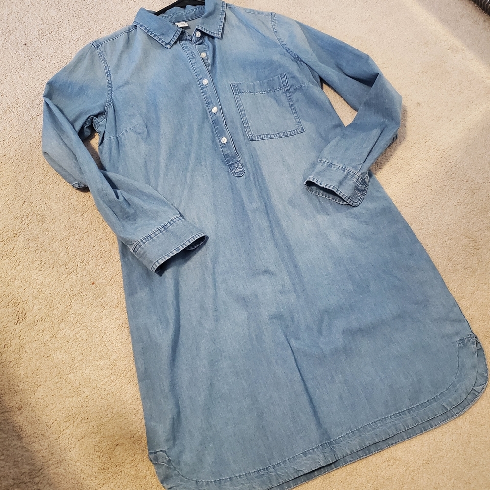 Old navy,  chambray dress,  size small